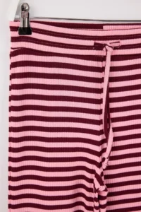 TRENDYOLMİLLA Teen Multicolored Striped Fitted Pipe Both Flexible Knitting Top and Bottom Set - Image 7