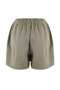 TRENDYOLMİLLA Khaki Modal Shirt Shorts Weaving Bottom - Top Set - Image 8