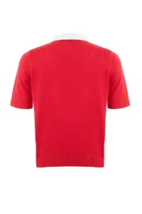 TRENDYOLMİLLA Limited Edition Rejection Shirt Collar Garnili Color Bloklu Thin Knitwear Thin Blouse - Image 6