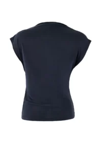 TRENDYOLMİLLA More Sustainable Anthracite Fitted Dog collar Sleeveless Belted Modal Knitting Blouse - Image 6