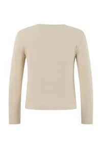 TRENDYOLMİLLA Teen Stone 100% Cotton Fitted Long Sleeve Flexible Knitting Blouse - Image 6