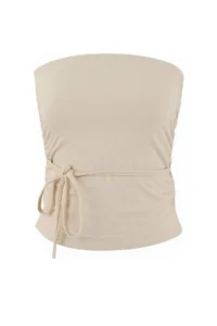 TRENDYOLMİLLA Teen Stone 100% Cotton Fitted Long Sleeve Flexible Knitting Blouse - Image 7
