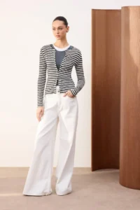 TRENDYOLMİLLA Anthracite Regular/Normal Pattern Long Sleeve Soft Knitting Blouse - Image 3
