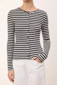 TRENDYOLMİLLA Anthracite Regular/Normal Pattern Long Sleeve Soft Knitting Blouse - Image 4
