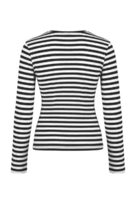 TRENDYOLMİLLA Anthracite Regular/Normal Pattern Long Sleeve Soft Knitting Blouse - Image 7