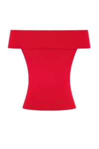 TRENDYOLMİLLA Rejection Carmen Collar Bodysuit hugging Knitwear Thin Blouse - Image 2