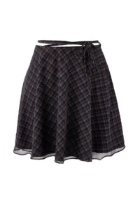 TRENDYOLMiLLA Multicolored Checkered Siphon Lined Mini flared Skirt - Image 5