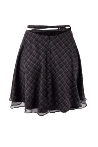 TRENDYOLMiLLA Multicolored Checkered Siphon Lined Mini flared Skirt - Image 6