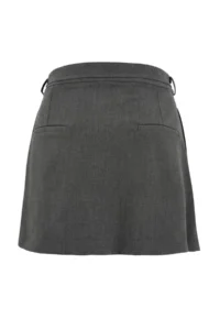 TRENDYOLMiLLA Limited Edition Anthracite Asymmetric Kesim Mini Skirt - Image 7