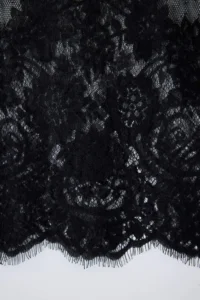 TRENDYOLMİLLA Black Lace Detailed Knitwear Skirt - Image 8