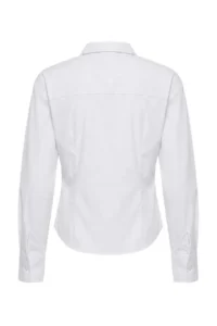 TRENDYOLMİLLA Trendyolmilla Wardrobe Essentials – White Pocket Detail Fitted Shirt | - Image 7