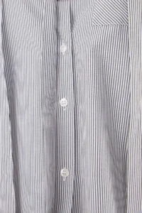 TRENDYOLMİLLA Multicolored Striped Binding Detailed Wide Pattern/Oversized Shirt - Image 5