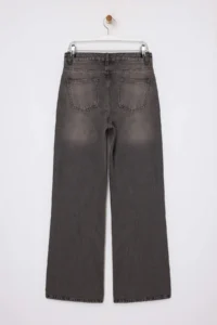 TRENDYOLMİLLA Anthracite High Waist Wide Leg Wide Leg jeans - Image 6