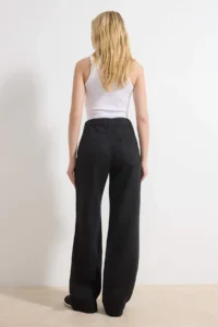 TRENDYOLMİLLA Black  Black Tencel™ High Waist LONG Size Wide Leg jeans - Image 4