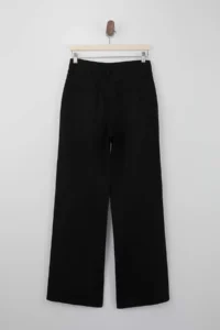 TRENDYOLMİLLA Black  Black Tencel™ High Waist LONG Size Wide Leg jeans - Image 6