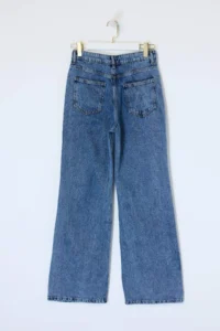 TRENDYOLMİLLA Mavi SOFT Tencel Blended High Waist Wide Leg jeans - Image 6