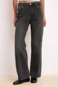 TRENDYOLMİLLA Black SOFT Tencel Blended High Waist Wide Leg jeans - Image 4