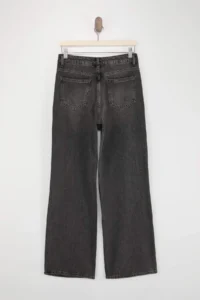 TRENDYOLMİLLA Black SOFT Tencel Blended High Waist Wide Leg jeans - Image 7