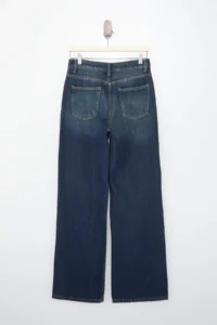 TRENDYOLMİLLA Dark Blue SOFT Tencel Blended High Waist Wide Leg jeans - Image 6