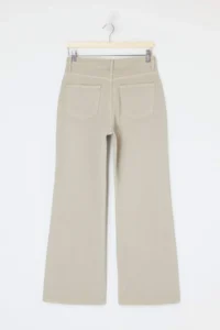 TRENDYOLMİLLA Mint High Waist 100% Cotton Wide Leg Wide Leg jeans - Image 2