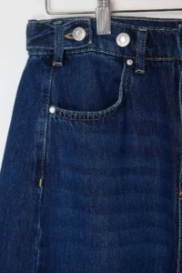 TRENDYOLMİLLA Mavi High Waist Baggy Tencel Blended jeans - Image 3