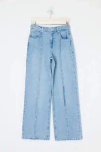 TRENDYOLMİLLA Mavi High Waist Wide Leg Tencel Blended jeans