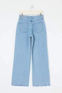 TRENDYOLMİLLA Mavi High Waist Wide Leg Tencel Blended jeans - Image 2