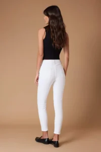 TRENDYOLMİLLA White High Waist Ekstra Flexible skinny Bodysuit hugging jeans - Image 4