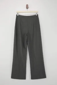 TRENDYOLMİLLA Limited Edition Anthracite Zipper Closure Straight/Plain Cut Dress Pants - Image 5