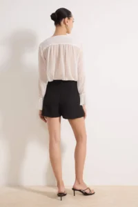 TRENDYOLMiLLA Black Mini Chain Belt Detailed Shorts & Bermuda - Image 4