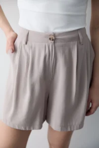 TRENDYOLMiLLA Mink Modal Touched City Size Shorts & Bermuda - Image 3