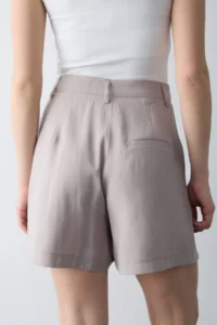 TRENDYOLMiLLA Mink Modal Touched City Size Shorts & Bermuda - Image 4
