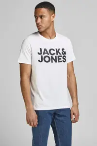 Jack & Jones  Jjecorp Logo Tee Ss O-Neck Noos Erkek T-Shirt