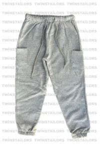 twins tailors Kids Sweatpants Unisex 3 Sets Orange-Black-Gray - Image 3