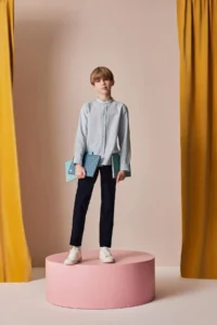 DeFacto Boy's Navy Blue Gabardine Trousers Tyc00407345634 - Image 2