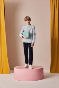 DeFacto Boy's Navy Blue Gabardine Trousers Tyc00407345634 - Image 3
