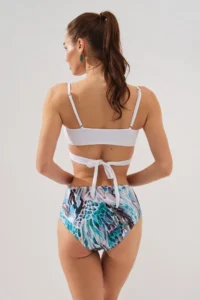 Pierre Cardin Sasha Belted High Waist Bikini Set 231236-d - Image 2