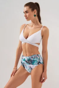 Pierre Cardin Sasha Belted High Waist Bikini Set 231236-d - Image 3