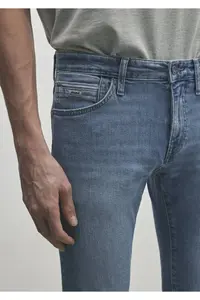Mavi James Premium Blue Light Blue Jeans Trousers - Image 6