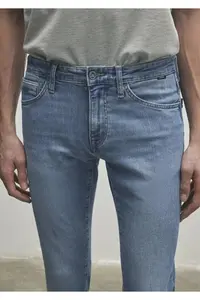 Mavi James Premium Blue Light Blue Jeans Trousers - Image 8