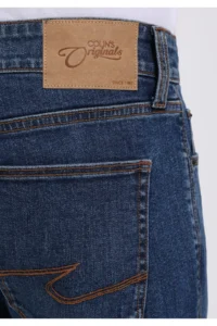 Colin's 041 Danny slim Fit Low Waist Narrow Leg Men's Blue Jeans Pants - Image 7