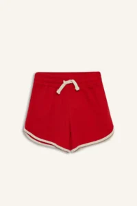 DeFacto Elastic Waist Basic Plain Shorts Girls' - Image 7