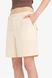 DeFacto 100% Cotton Regular Waist Gabardine Shorts - Image 5