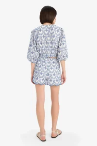 DeFacto Patterned Embroidered embroidery Beach Shorts - Image 5