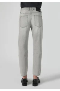 Colin's Loose Straight Fit Mid Waist Straight Leg Men's Gray Jeans Pants - Image 2