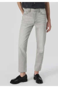Colin's Loose Straight Fit Mid Waist Straight Leg Men's Gray Jeans Pants - Image 4