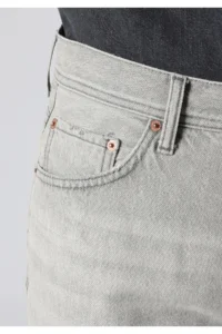 Colin's Loose Straight Fit Mid Waist Straight Leg Men's Gray Jeans Pants - Image 6