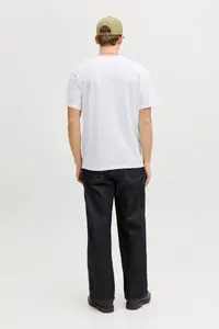 Jack & Jones Men Chest Logo Printed T-Shirt - Frank - Image 3