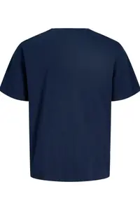 Jack & Jones Men Chest Logo Printed T-Shirt - Frank - Image 2