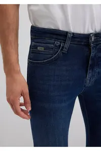 Mavi Jake Premium Blue Shaded Dark Jeans Trousers - Image 6
